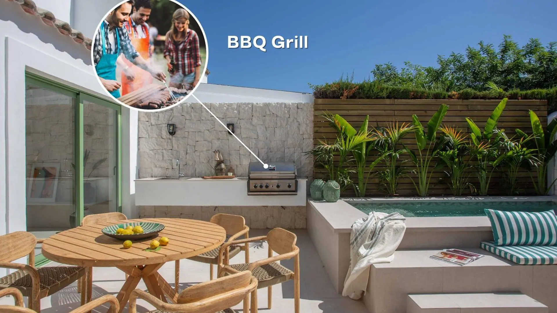 Casa de Férias Vacation Marbella I Casa Savia, Private Heated Pool, Luxury Interiors, 10Min Walk To The Beach